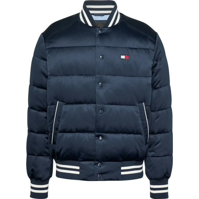 Tommy Hilfiger Dm0dm20468 satin puffer dm0dm20468 c1g winterjas bomber  - tommy hilfiger je C1G/DM0DM20468 Satin Puffer large