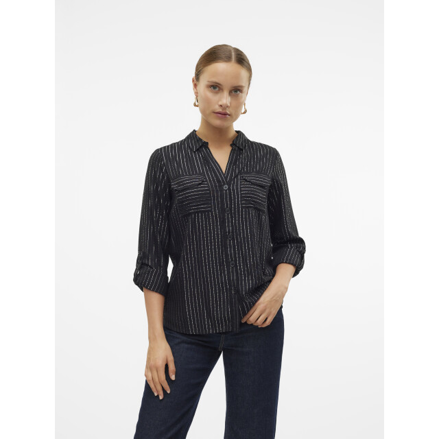 Vero Moda Vmbumpy ls glitter shirt wvn ga noo 10321777 large