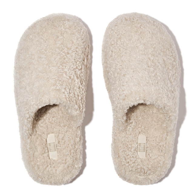 FitFlop Iqushion wrapped mule teddy IB3 large