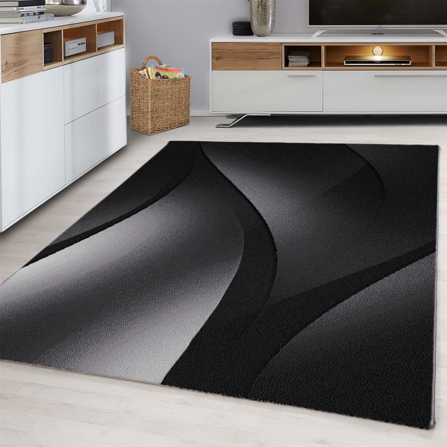 Muratap Plus vloerkleed laagpolig tapijt woonkamer / grijs- 280x370 cm 2953727 large