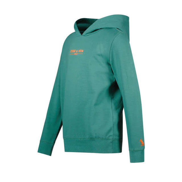 TYGO & vito Jongens hoodie hugo sea green 153743008 large