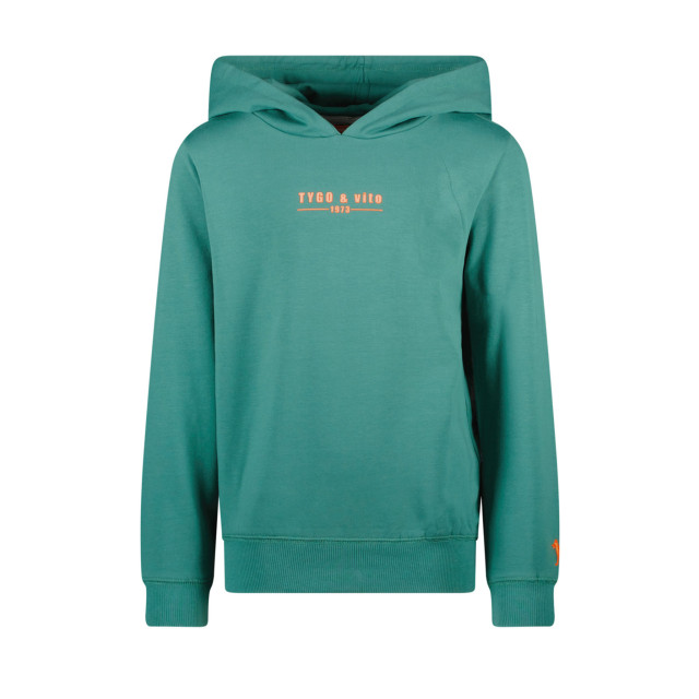 TYGO & vito Jongens hoodie hugo sea green 153743008 large