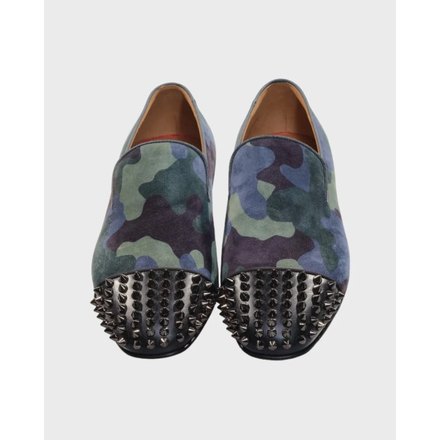 Christian Louboutin Spooky camouflage loafers met studs Christian Louboutin Spooky Camouflage Loafers Met Studs large