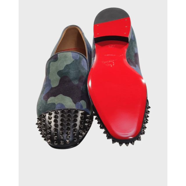 Christian Louboutin Spooky camouflage loafers met studs Christian Louboutin Spooky Camouflage Loafers Met Studs large