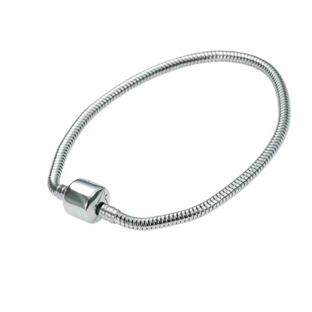 Mijn bedels Roestvrij stalen bedelarmband MBSS001|17 large