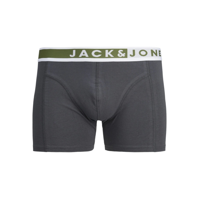 Jack & Jones Heren plus size boxershorts trunks jackarim effen 3-pack 12267726 large