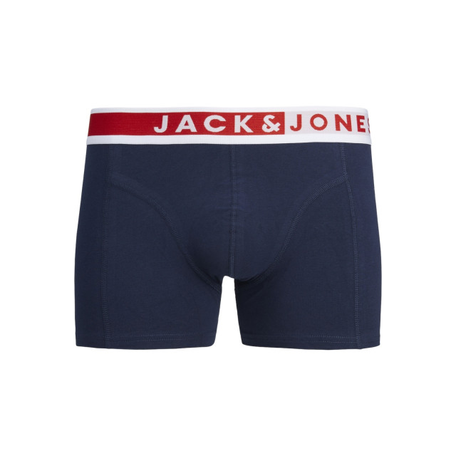 Jack & Jones Heren plus size boxershorts trunks jackarim effen 3-pack 12267726 large