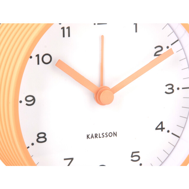Karlsson wekker circus rings peach orange 2946578 large