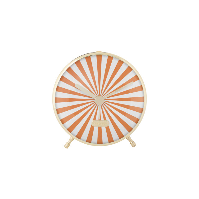 Karlsson wekker candy swirl bright orange & white 2946552 large