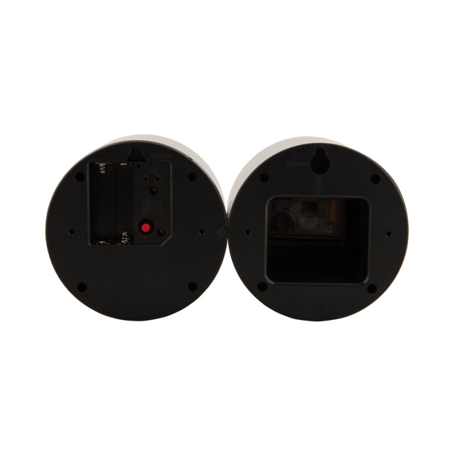 Karlsson wandklok duo cuckoo plated chrome plated 2946889 large