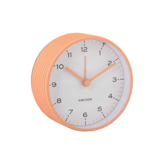 Karlsson wekker circus rings peach orange 2946578 large