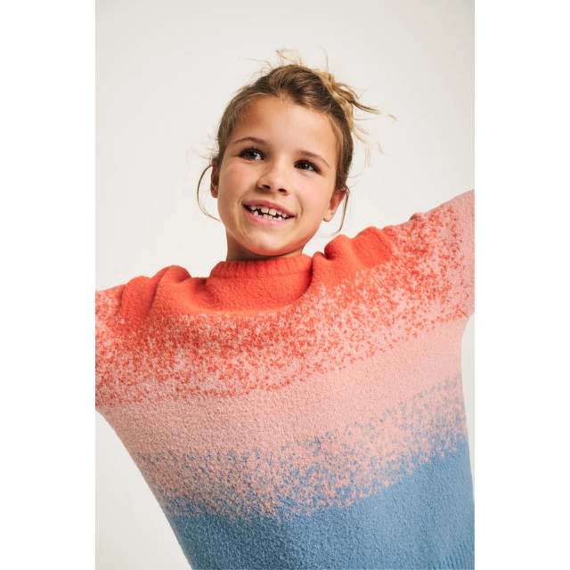 Tumble 'n Dry Meisjes trui gebreid savoir mandarin 84-41071-21264-2014 large