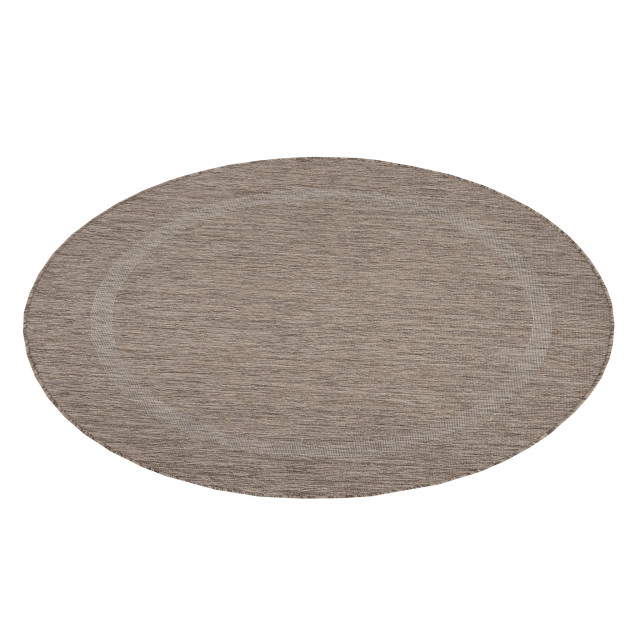 Muratap Relax uni binnen en buiten rond vloerkleed indoor & outdoor laagpolig 2952046 large