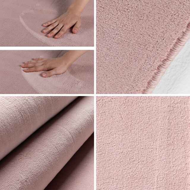 Muratap Sky soft uni basic rond vloerkleed laagpolig effen kleur - 2951907 large