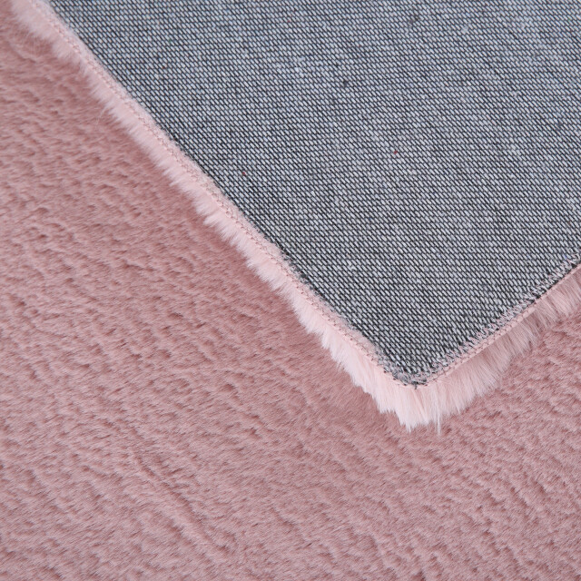 Muratap Pouffy fluffy hoogpolig rond vloerkleed uni kleur - woonkamer 2953632 large