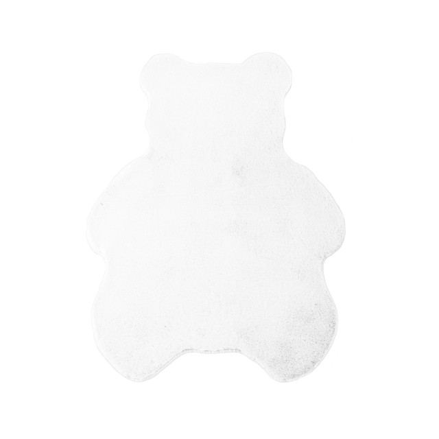 Muratap Fluffy kids kinder vloerkleed beer hoogpolig - kinderkamer tapijt- 2952177 large