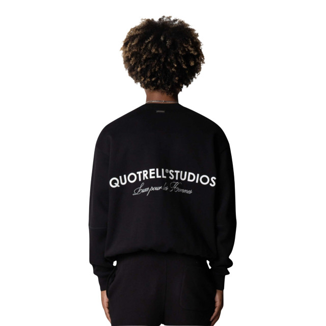 Quotrell Studios crewneck sweater studios-crewneck-sweater-00057944-black large