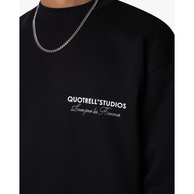 Quotrell Studios crewneck sweater studios-crewneck-sweater-00057944-black large