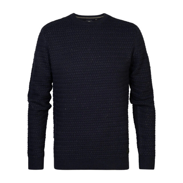 Petrol Industries Gebreide kabel trui talkeetna M-3040-KWR222 large