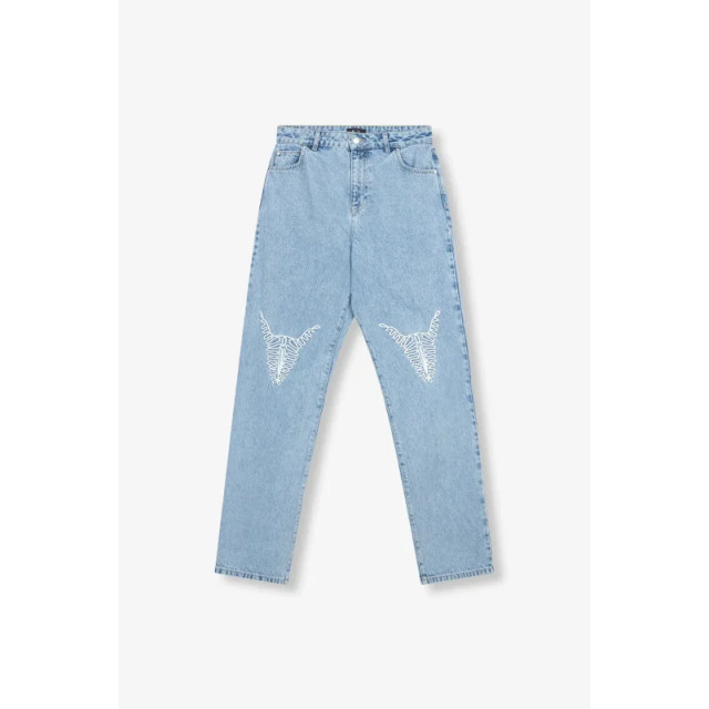 Alix The Label Denim bull pants - Denim bull pants - Alix The Label large