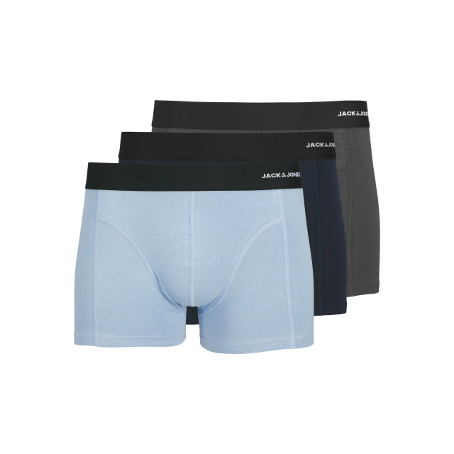 Jack & Jones Heren boxershorts trunks jacphilip bamboo effen 3-pack 12264941 large