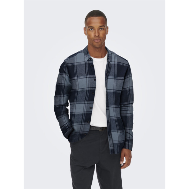 Only & Sons Onsgudmund ls checked shirt noos dessin 5309.39.0243 large