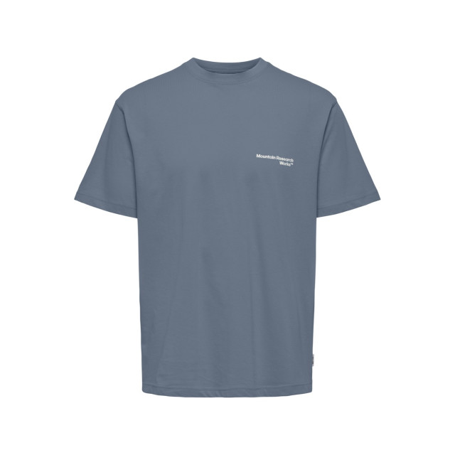 Only & Sons Onsbrennan rlx ss tee steel 5339.84.0015 large