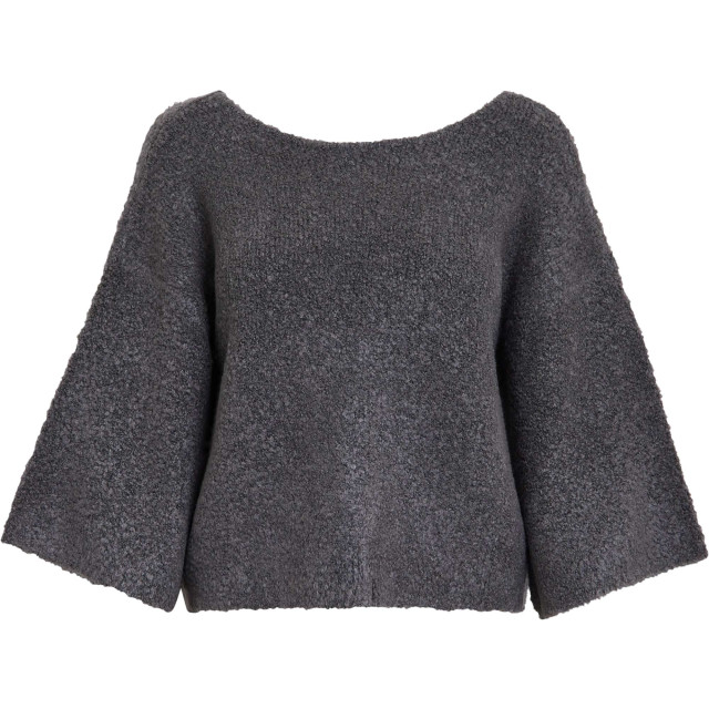 Minus Mstalima cropped knit pull gunmetal MI6299-148 large