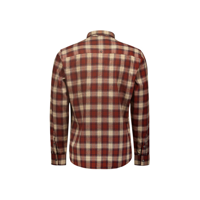 No Excess Heren overshirt 25430825 092 rusty NoExcess overhemd 25430825 092Rusty large