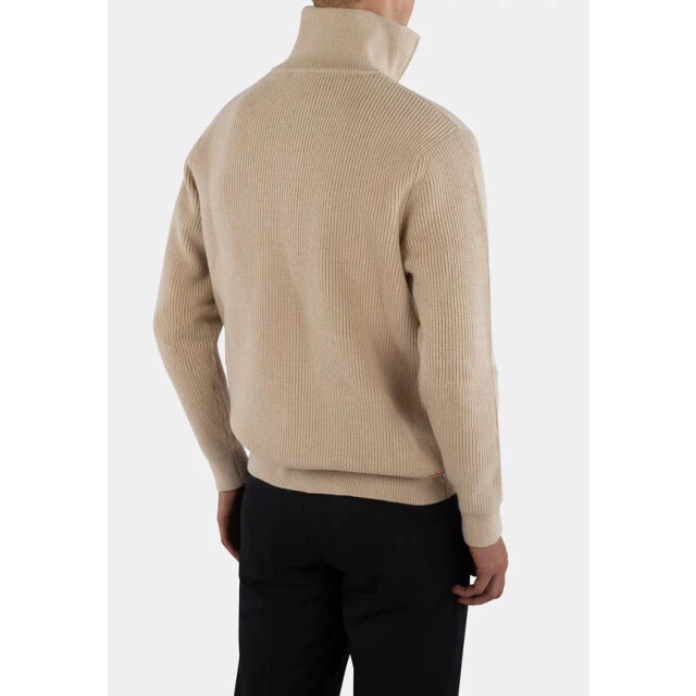 Ciszere Reuben knitted half zip 40053-053-04 beige Reuben Knitted Half Zip 40053-053-04 Beige large