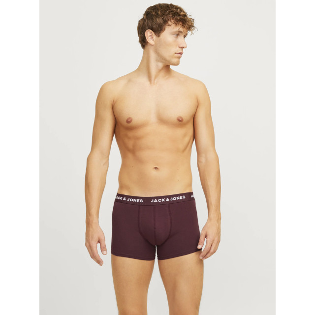 Jack & Jones Heren boxershorts trunks jacteo effen 5-pack 12259077 large