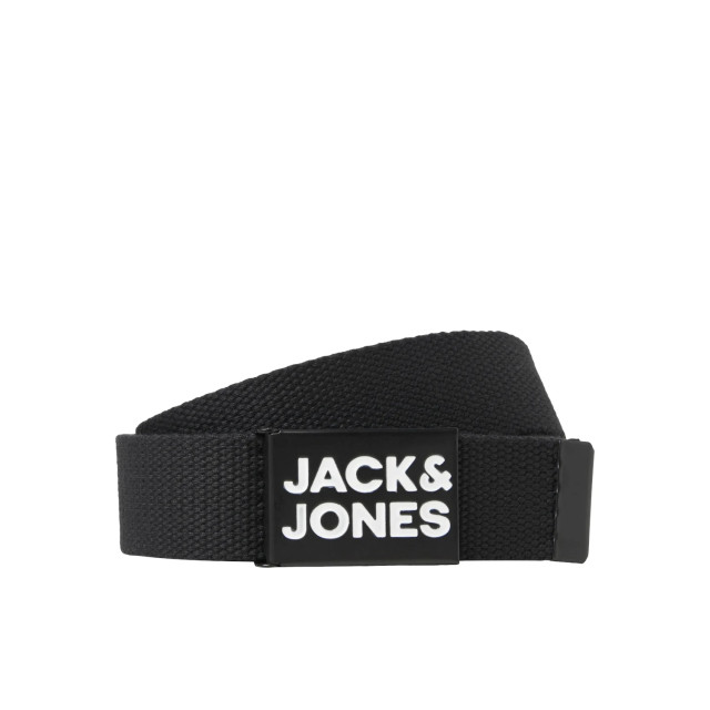 Jack & Jones Heren geweven riem jacbirk 12258516-Zwart large