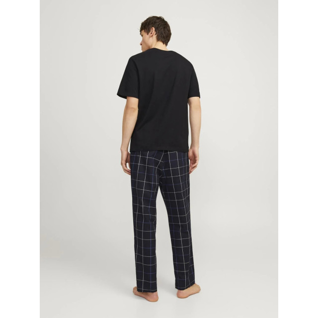 Jack & Jones Heren pyjamaset jacbasic zwart/donkerblauw 12263659-Zwart/Donkerblauw large