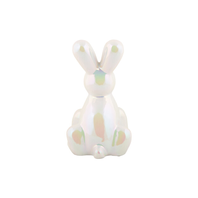 Present Time beeld konijn large white plated 2946736 large