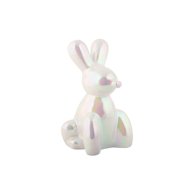 Present Time beeld konijn large white plated 2946736 large
