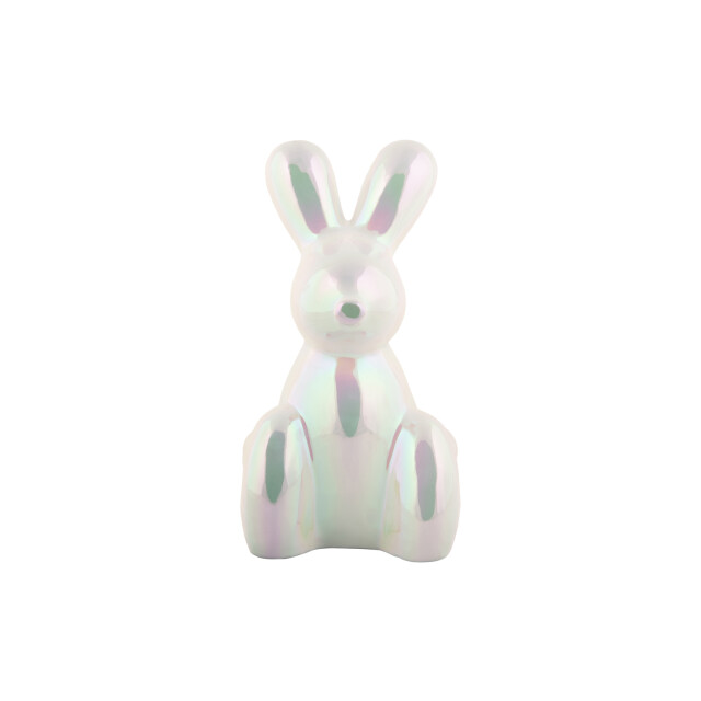 Present Time beeld konijn large white plated 2946736 large