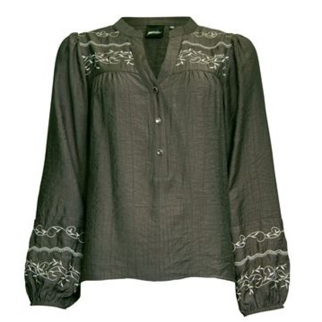 Poools Blouse 433109- 433109-dark olive large