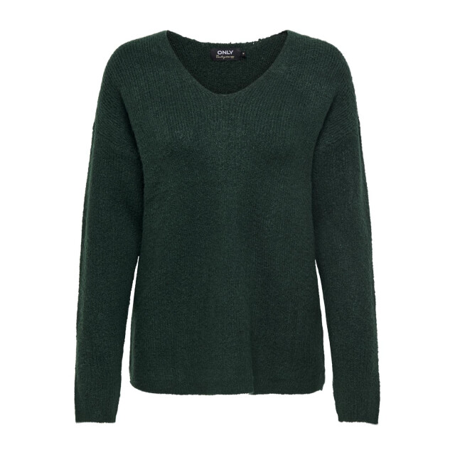 Only Onlcamilla v-neck l/s pullover knt 15204588 large