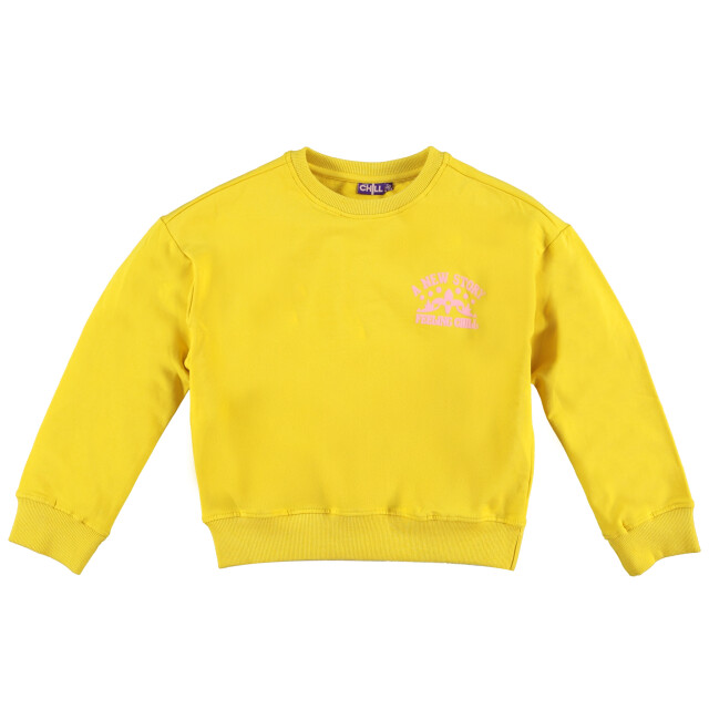 O'Chill Meisjes sweater oukje - Oukje - Geel large