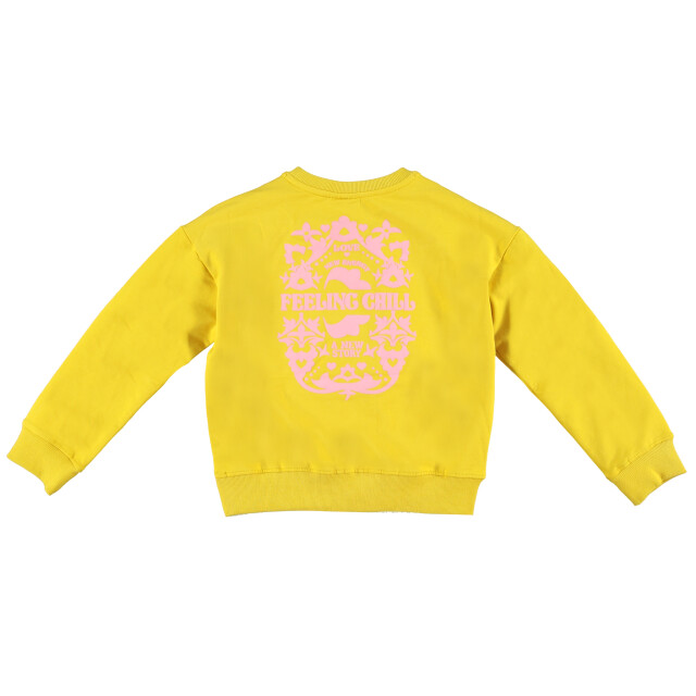 O'Chill Meisjes sweater oukje - Oukje - Geel large