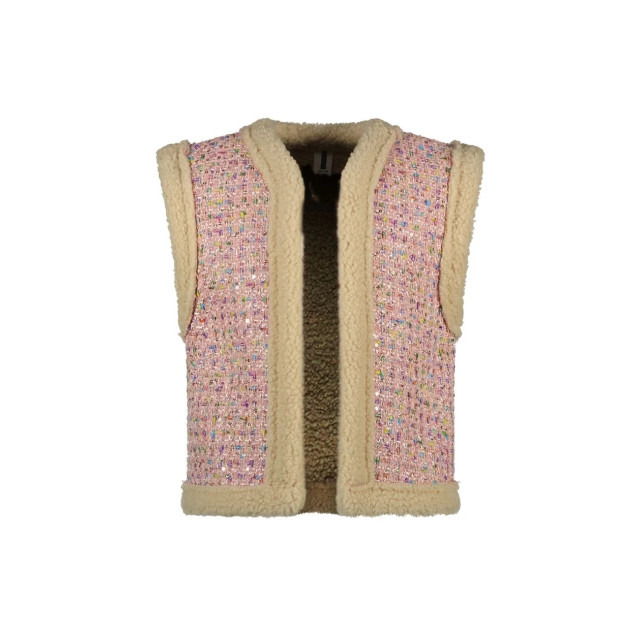 B.Nosy Meisjes gilet boucle gitte geranium Y409-5022-287 large