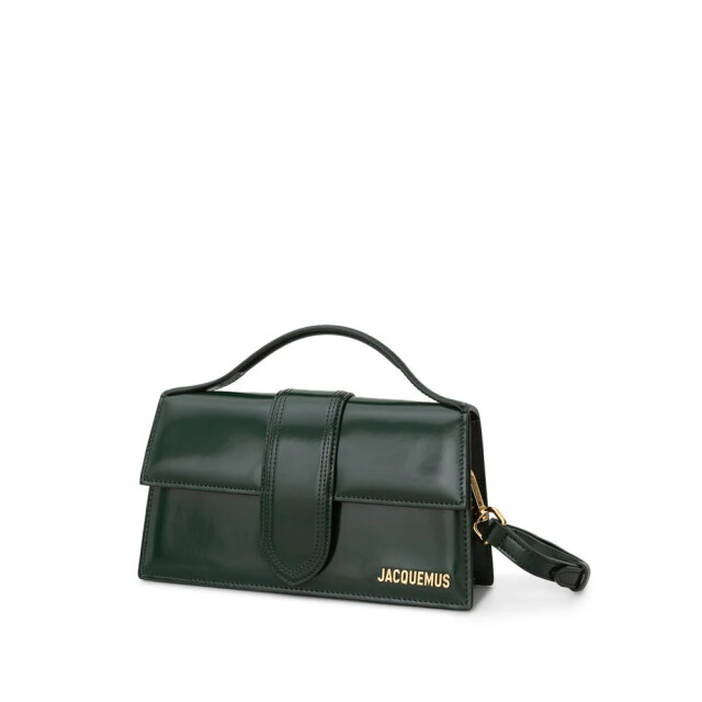 Jacquemus Green leather shoulder bag Jacquemus Green Leather Shoulder Bag large