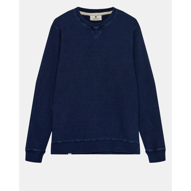 Anerkjendt Akruben indigo waffle sweat 901761 sky captain 901761 large