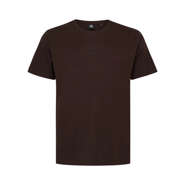 Petrol Industries Heren shirt- m-3040-tsr6030 7138 espresso Petrol M 3040 TSR6030 7138Espresso large