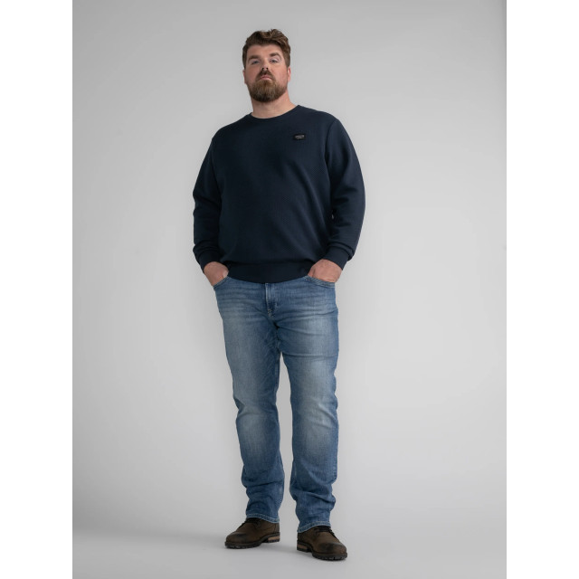 Petrol Industries Heren sweater m-3040-swr3320 5120 sky captain Petrol M 3040 SWR3320 5120Captain large