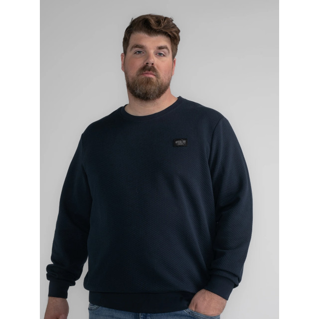 Petrol Industries Heren sweater m-3040-swr3320 5120 sky captain Petrol M 3040 SWR3320 5120Captain large