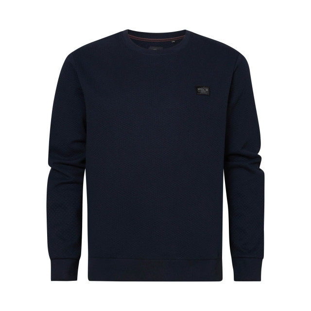 Petrol Industries Heren sweater m-3040-swr3320 5120 sky captain Petrol M 3040 SWR3320 5120Captain large