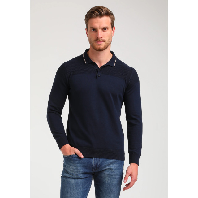 Gabbiano Heren polo 614770 301 navy Gabbiano Polo 614770 301Navy large