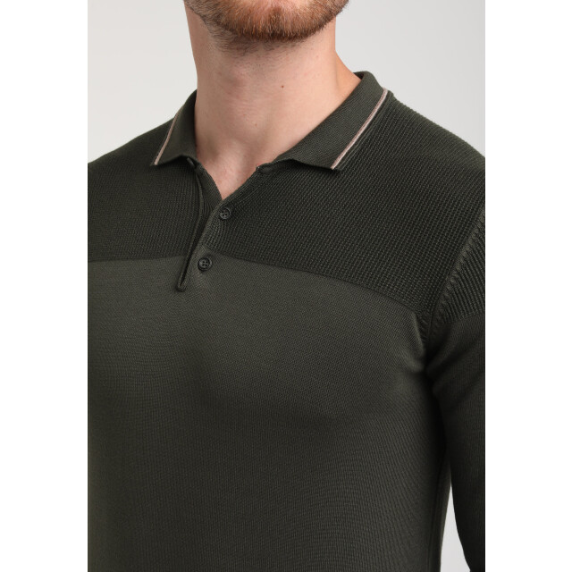 Gabbiano Heren polo 614770 502 army Gabbiano Polo 614770 502Army large