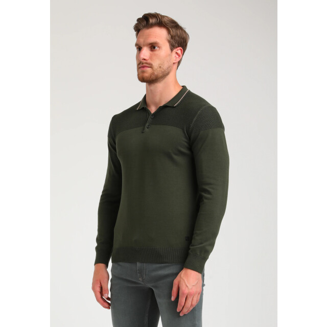 Gabbiano Heren polo 614770 502 army Gabbiano Polo 614770 502Army large